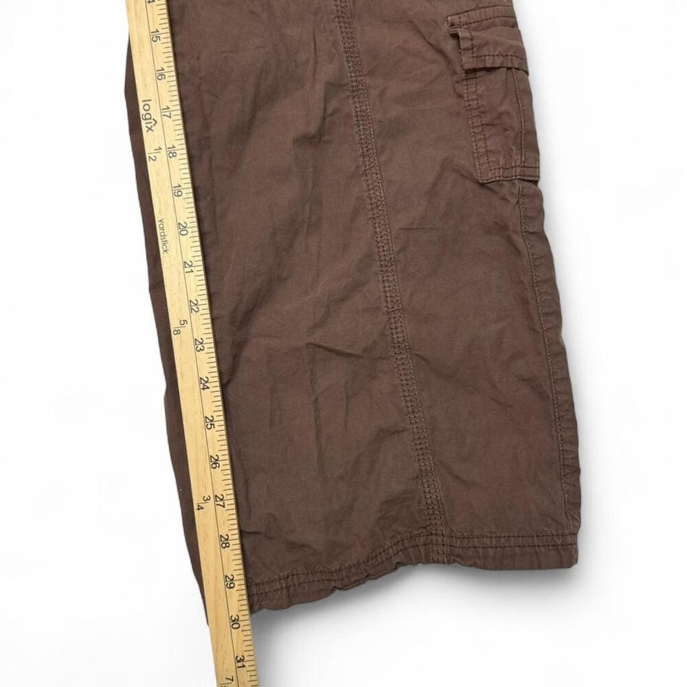 Urban Outfitters Y2K Brown Cargo Pants With Pockets Perfect Fit BDG Line Size XS - Picture 6 of 7